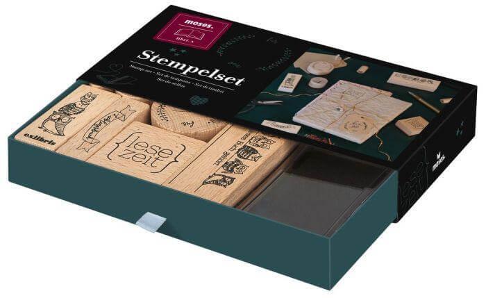 Stempelset exlibris Moses Verlag