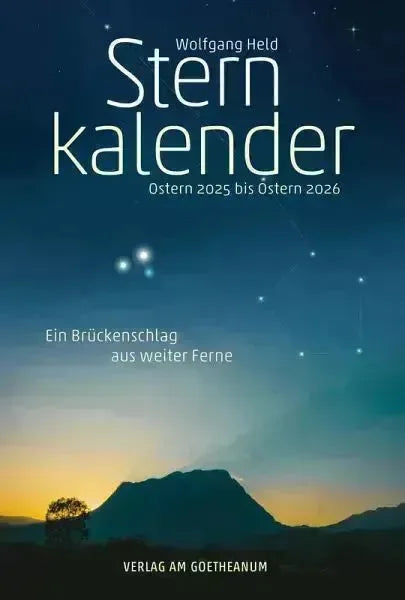 Sternkalender Ostern 2025 bis Ostern 2026 - 9783723517789 Verlag am Goetheanum
