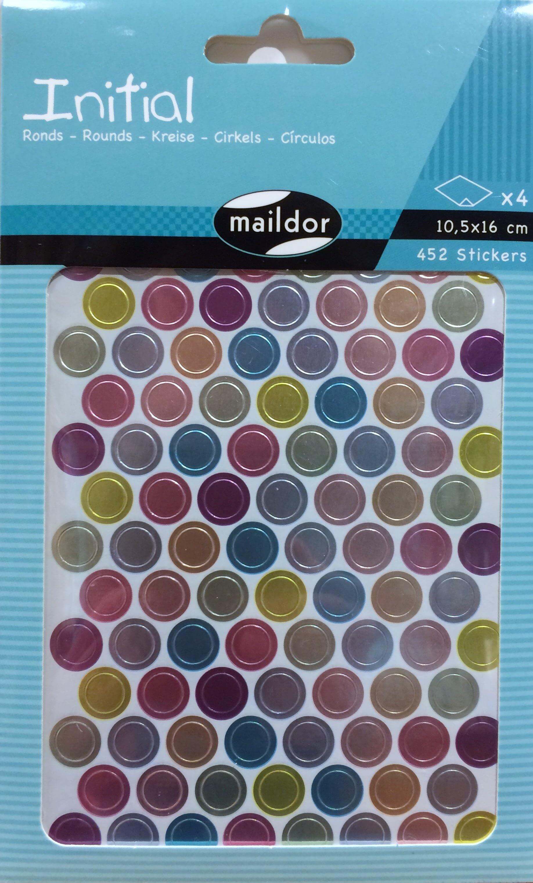 Sticker Initial Punkte Exaclair