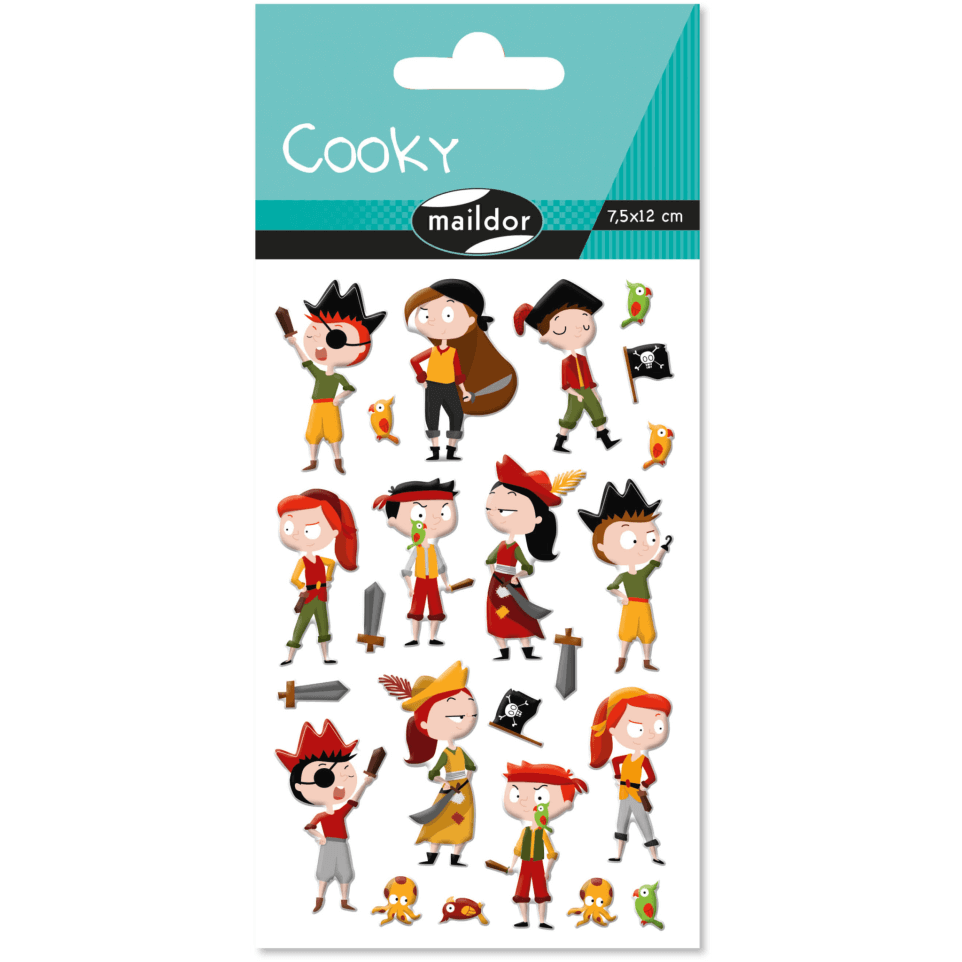 Sticker Pirat - Cooky Exaclair