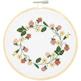 Stickpackung "Erdbeerkranz" Rico