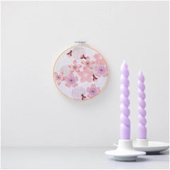 Stickpackung "Kirschblüten Bild" Rico