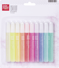 Stiftset Night Glow Glitter Baiers