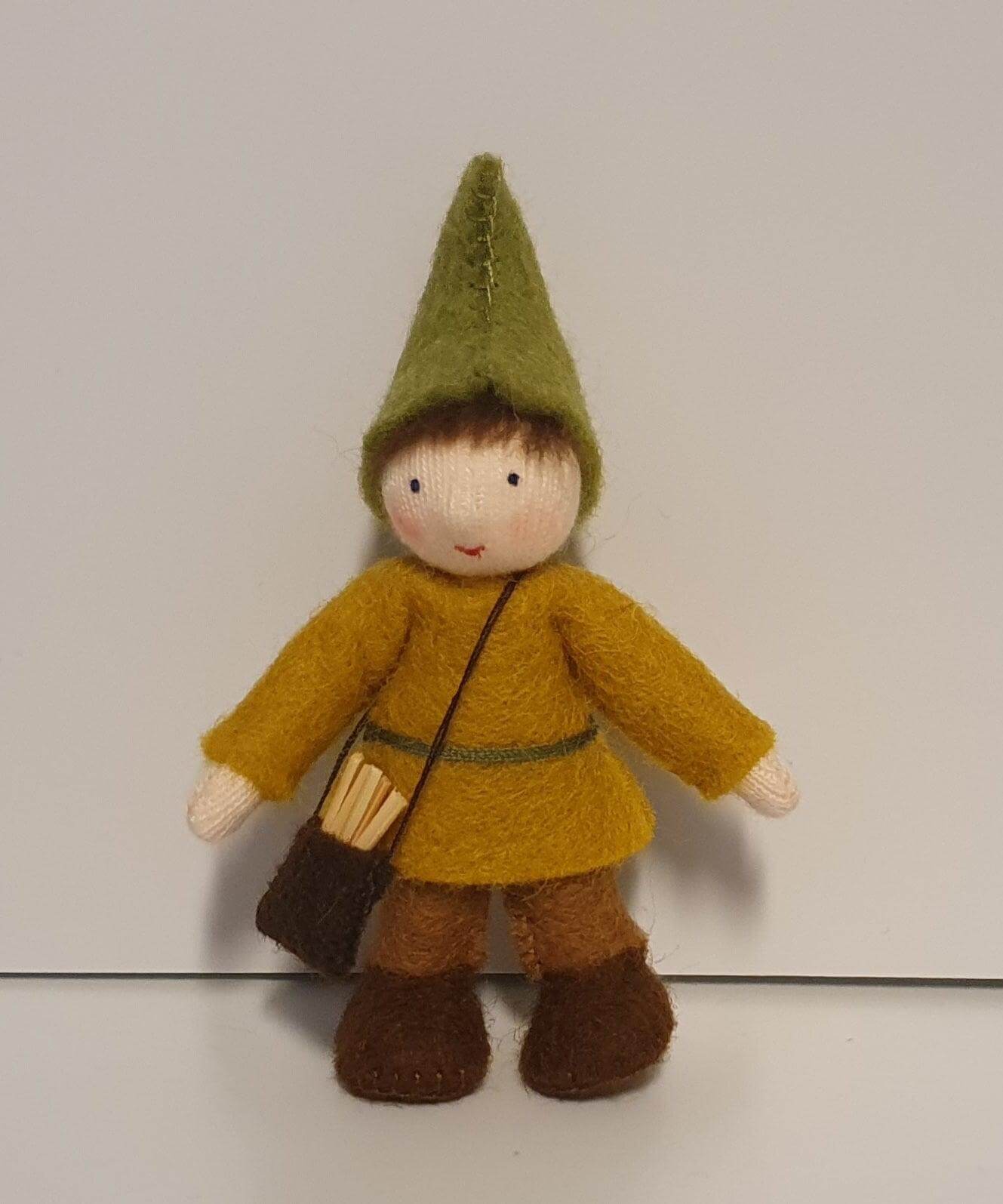 Taschenzwerg mit Umhängetasche Ambrosius