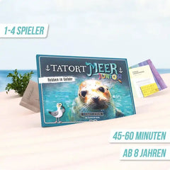 Meer Junior Spiel mit Robbenmotiv, 1-4 Spieler, ab 8 Jahren, 45-60 Minuten Spielzeit