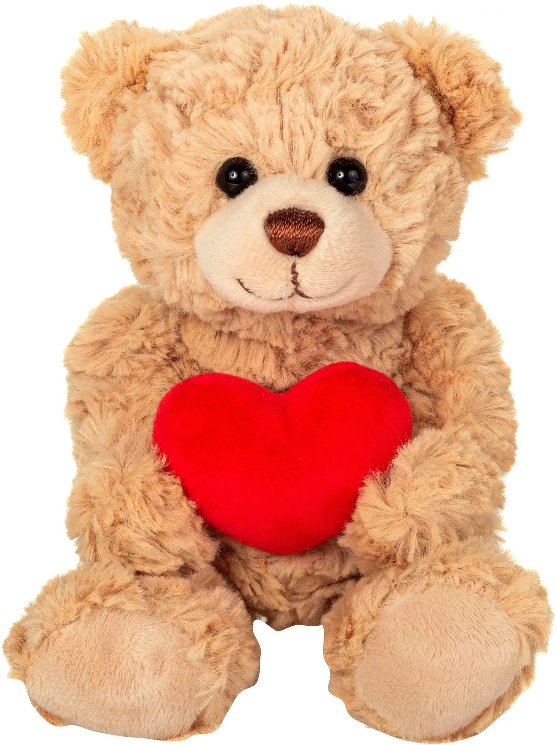 Teddy mit Herz beige 20cm - 91365767 Teddy Hermann
