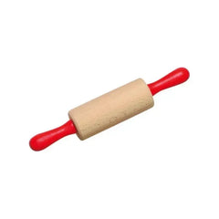 Teigrolle rot mit Stahlachse, 20 cm - 530510 Nic Toys