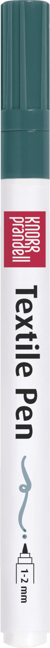 Textilstift einzeln dünn - petrol Baiers