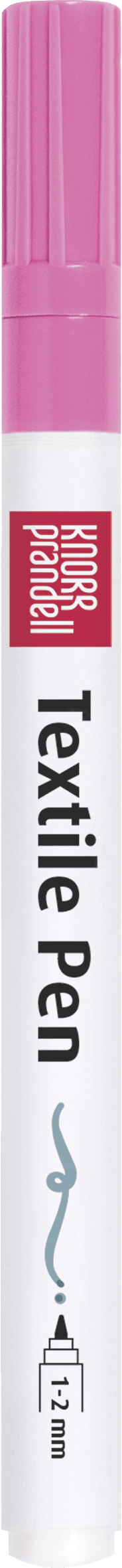 Textilstift einzeln dünn - pink Baiers