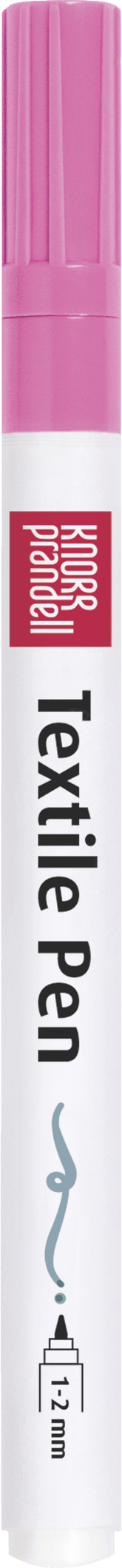 Textilstift einzeln dünn - pink Baiers