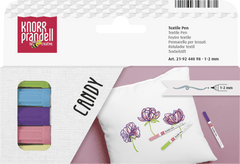 Textilstifte Basic dünn - pastell Baiers