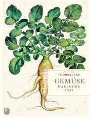 Thorbeckes Gemüse Kalender 2026 - 9783799520829 Thorbecke Verlag