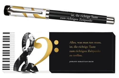 Tintenroller - Johann Sebastian Bach - 4033477834966 Moses Verlag