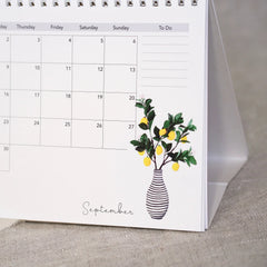 Tischkalender - Blumensträuße 2026 - 91421678 Leo la Douce Atelier