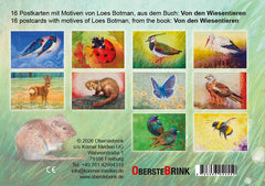 Postkartenbuch ,Von den Wiesentieren'