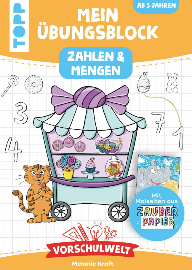 Vorschulwelt - Mein Übungsblock: Zahlen und Mengen Frech Verlag