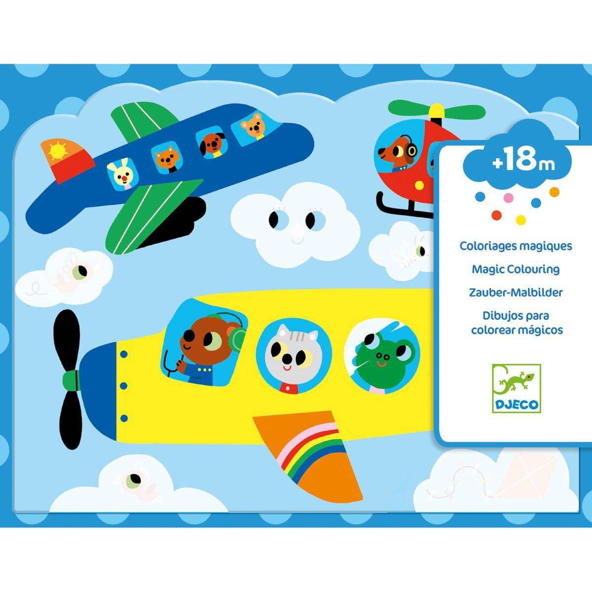 Wassermalen - Im Himmel versteckt Djeco