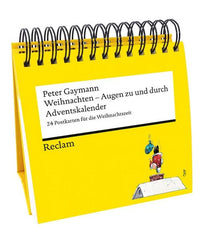 Weihnachten – Augen zu und durch. Adventskalender 24 Postkarten für die Weihnachtszeit