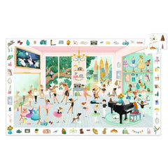 Wimmelpuzzle Tanzschule Ballett 100 Teile - DJ07514 Djeco