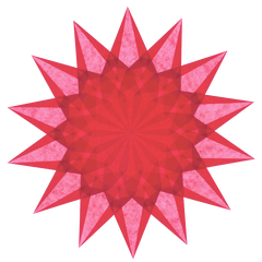 Wundervolle Fenstersterne - rot, gelb, orange Spötzl