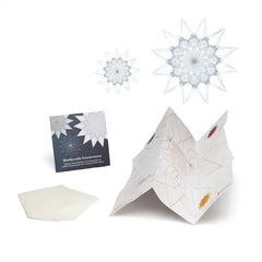 Wundervolle Fenstersterne weiß 45 Zuschnitte - 010 Spötzl