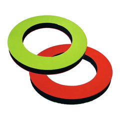 Wurfring Neopren neonrot und neongrün - 20119-01 Crazy Three