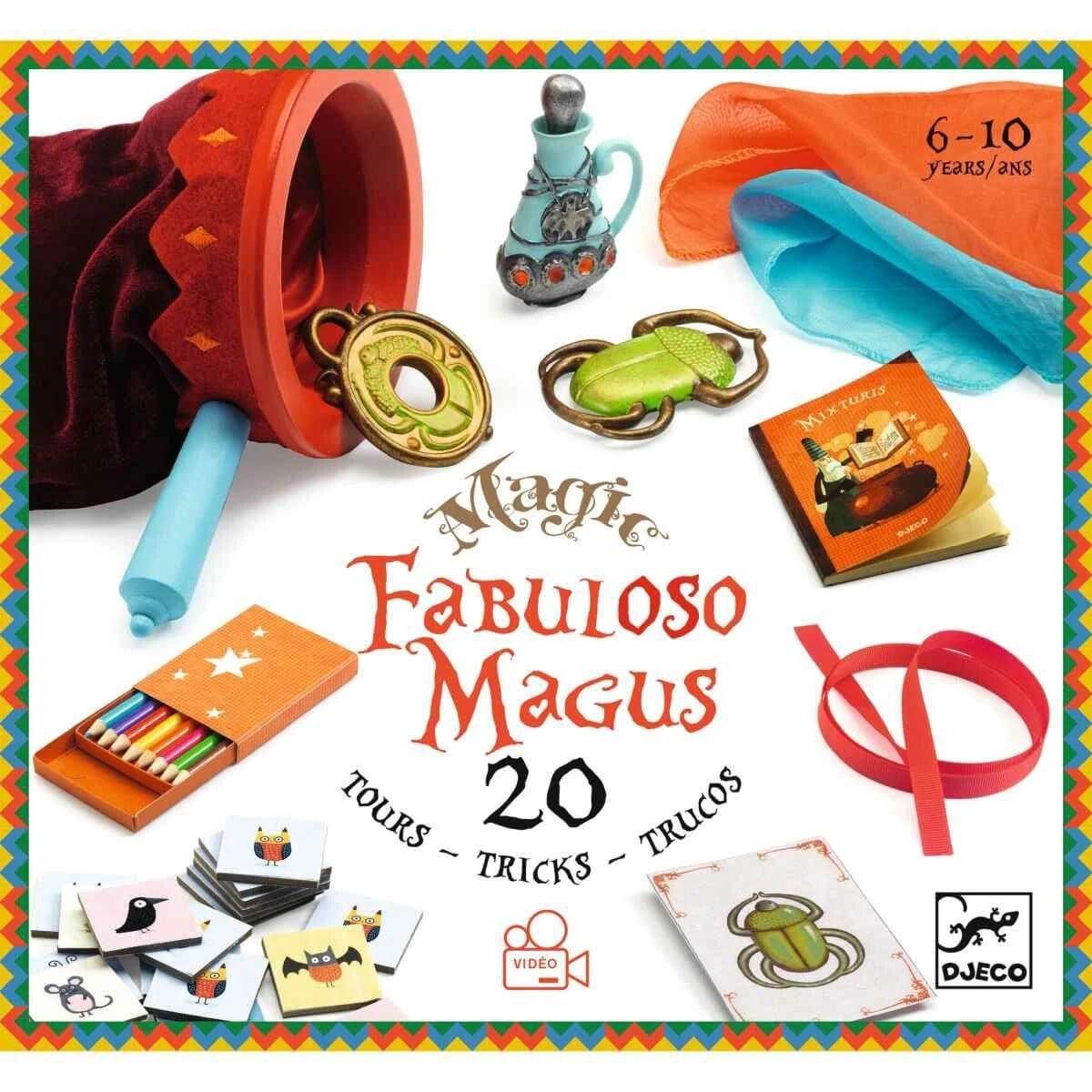 Zauberkasten Fabuloso Magus 12 Tricks Djeco