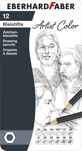 Zeichenbleistifte 12 Stück Artist Color - 516913 Eberhard Faber