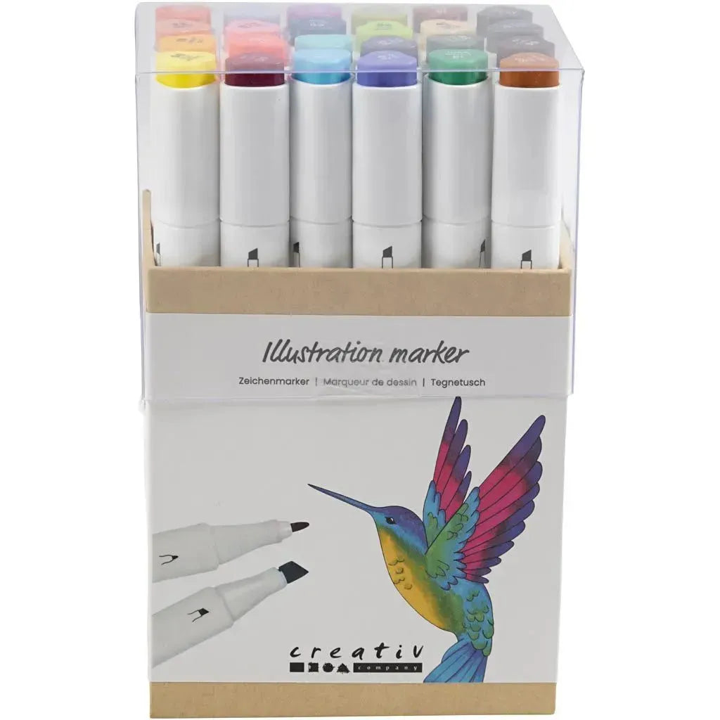 Zeichenmarker 24 Stück - 37378 Creativ Company