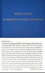 Zu Helmuth und Eliza von Moltke - 9783727404900 Rudolf Steiner Verlag