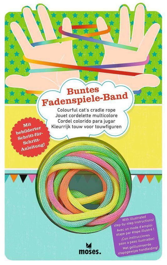 Buntes Fadenspiele-Band Moses