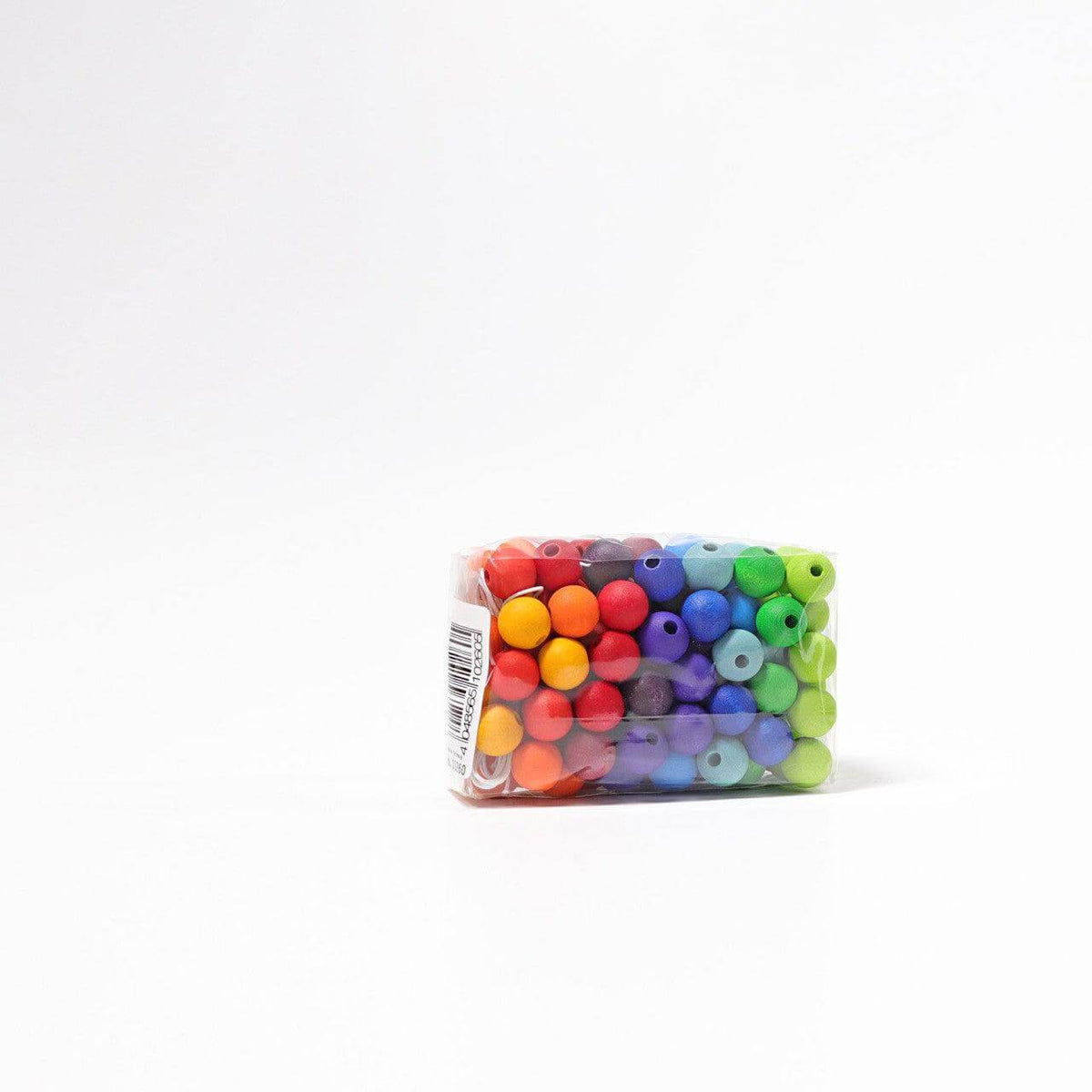 120 Kleine bunte Holzperlen - 1279 Grimms