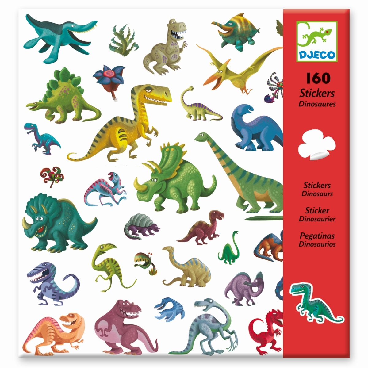 160 Sticker Dinos - www. kunstundspiel .de DJ08843