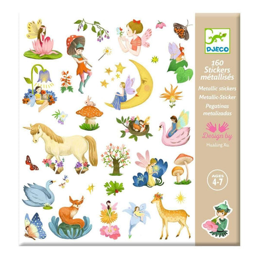 160 Sticker Fantasie Djeco