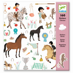 160 Sticker Pferde - www. kunstundspiel .de 08881