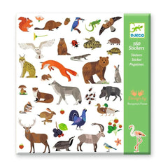 160 Sticker Tierwelt - DJ09285 Djeco