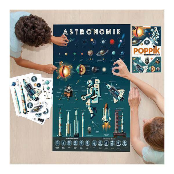 Poppik Lernposter Astronomie Carletto