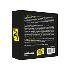 2 Lügen 1 Wahrheit - Was stimmt, was ist gelogen? - Kylskapspoesi