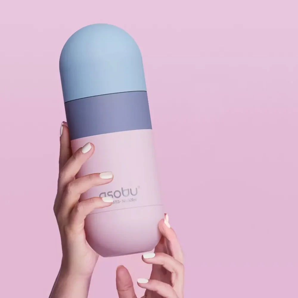 Thermoskanne Orb Flasche 420 ml Pastellrosa