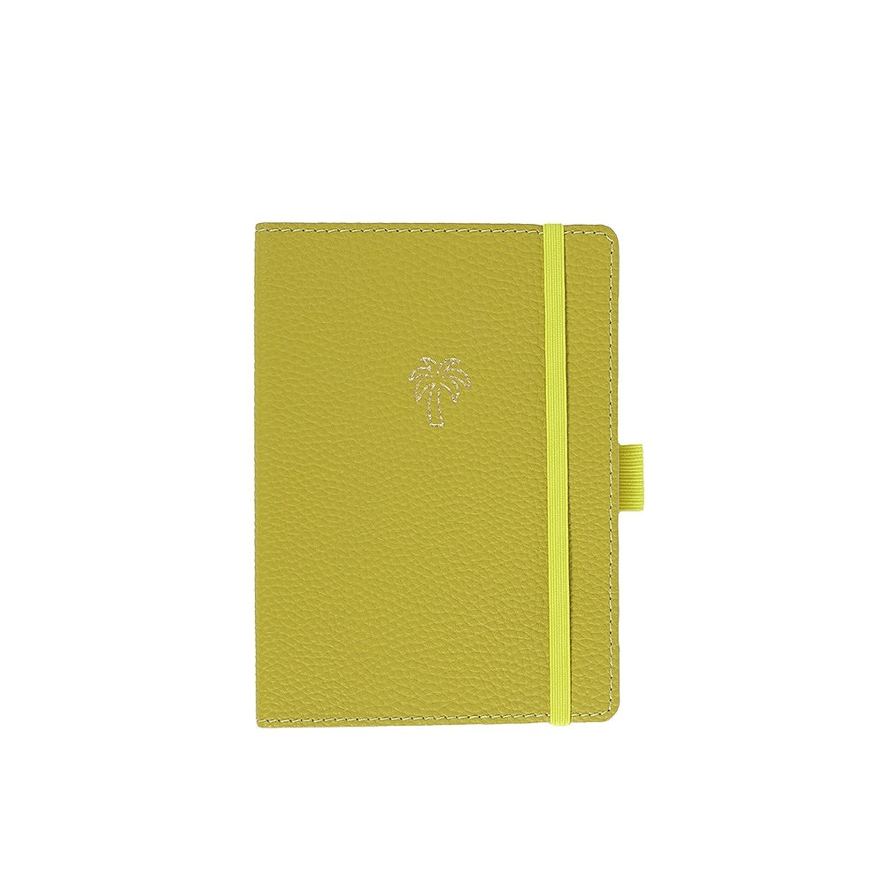 MAJOIE Notizbuch A6 Golden Palme gelb/grün