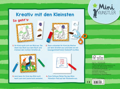 Mein erstes Dino-Bastelbuch - Schneiden, kleben, malen