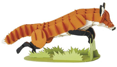 3D Fuchs Papiermodell Fridolin