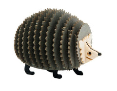 3D Igel Papiermodell Fridolin