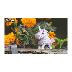 3D Papier - Einhorn Carletto
