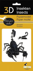 3D Skorpion Papiermodell - www. kunstundspiel .de 11604