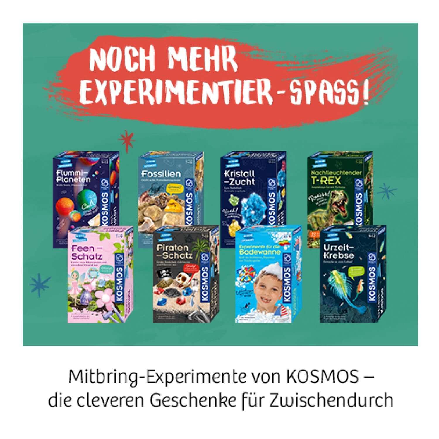 Mitbring Experiment: Ausgrabung Meeresabenteuer Kosmos Spieleverlag