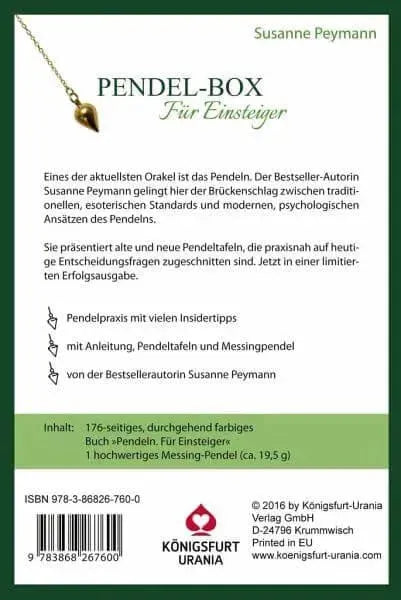 Pendel-Box für Einsteiger Königsfurt Urania