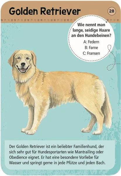 50 Hunde bestimmen – Wissensspiel für Hundefreunde - 9769 Moses