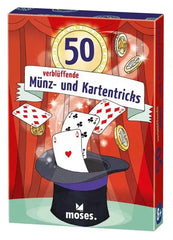 50 verblüffende Münz- und Kartentricks - 30244 Moses