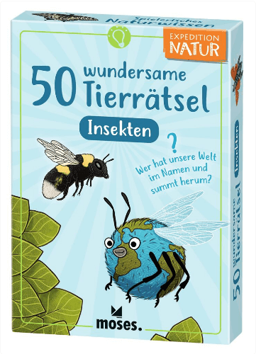 50 wundersame Tierrätsel - Insekten Moses